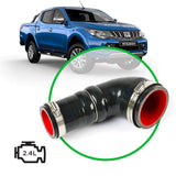 SAAS SSH3302 - Silicone Airbox to Turbo Intake Clean Air Pipe fits Mitsubishi Triton 2.4L MQ-MR