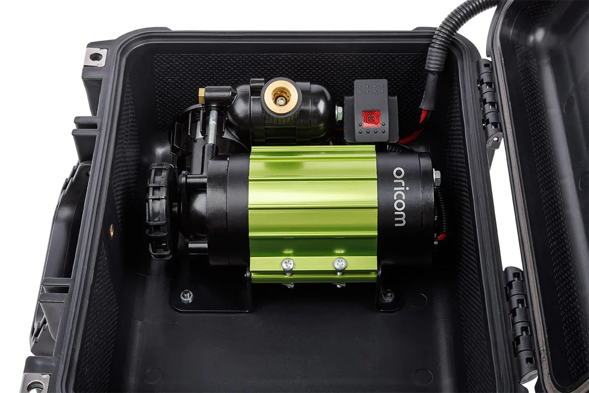 Oricom Portable Air Compressor (150Psi) with Heavy Duty Case - AIR30 (Bulky Item - Freight Applies)