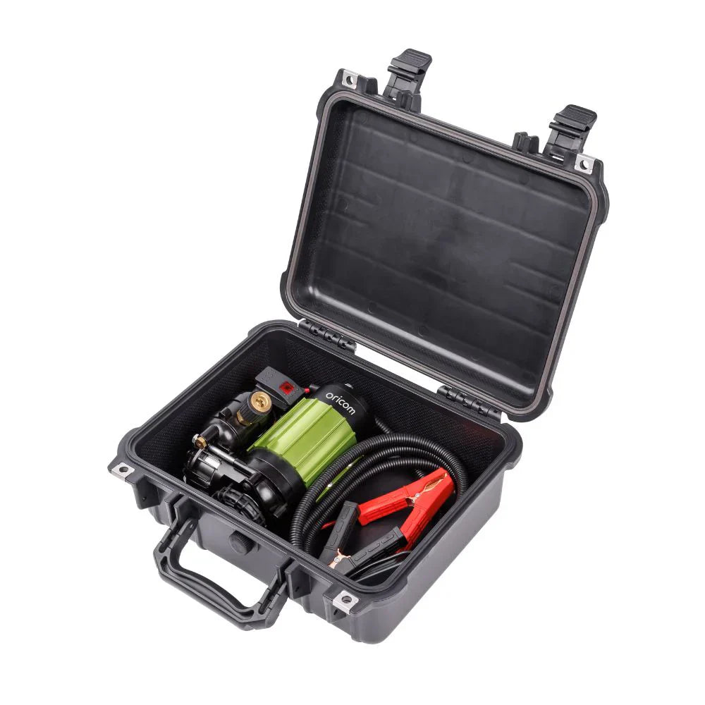 Oricom Portable Air Compressor (150Psi) with Heavy Duty Case - AIR30 (Bulky Item - Freight Applies)