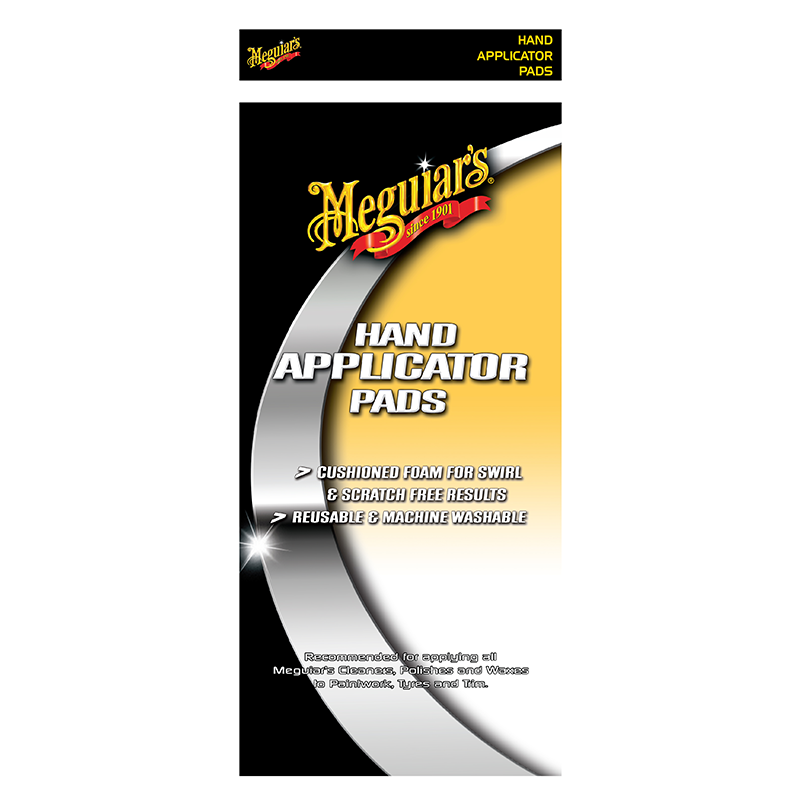 Meguiar's Hand Applicator Pad Twin Pack - APPAD