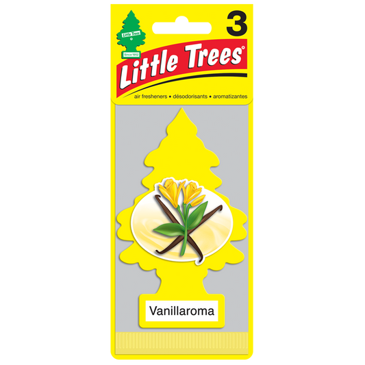 Little Trees Air Freshener Vanillaroma 3 Pack - 32005