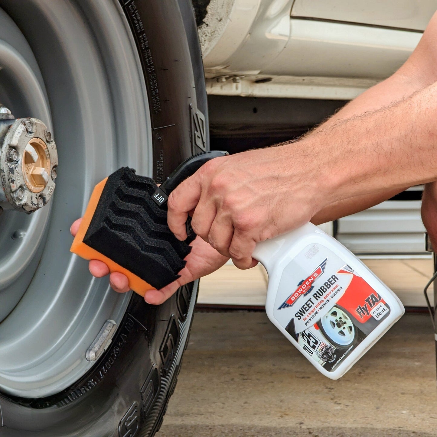Bowden's Own Sweet Rubber Tyre Shine 500ml - BOSR