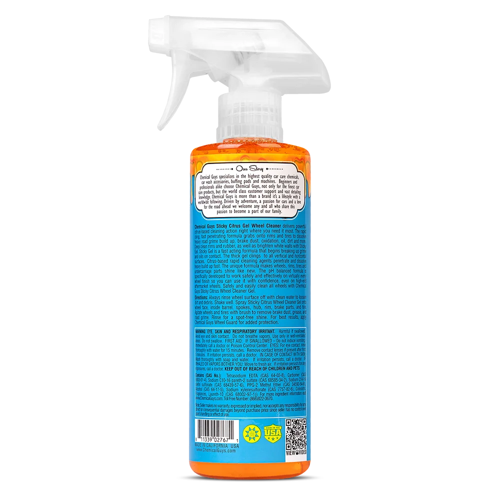 Chemical Guys Sticky Citrus Gel Wheel and Rim Cleaner - CLD10516