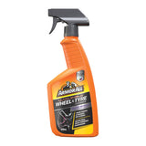 A spray bottle of Armor All Ultra Shield Wheel & Tyre Cleaner.