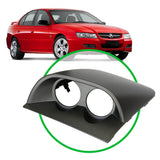 SAAS SGPVYVZ Dash Gauge Pod - fits Commodore VY/VZ Charcoal for 2 X 52mm Gauges