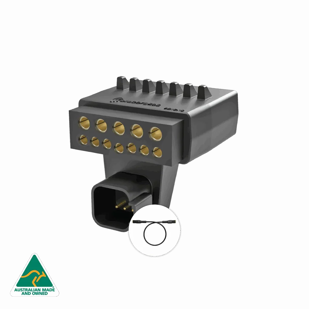 Elecbrakes PP12-12 elecConnect Adapter for 12 Pin Vehicle to 12 Pin Trailer