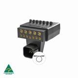 Elecbrakes PP12-12 elecConnect Adapter for 12 Pin Vehicle to 12 Pin Trailer