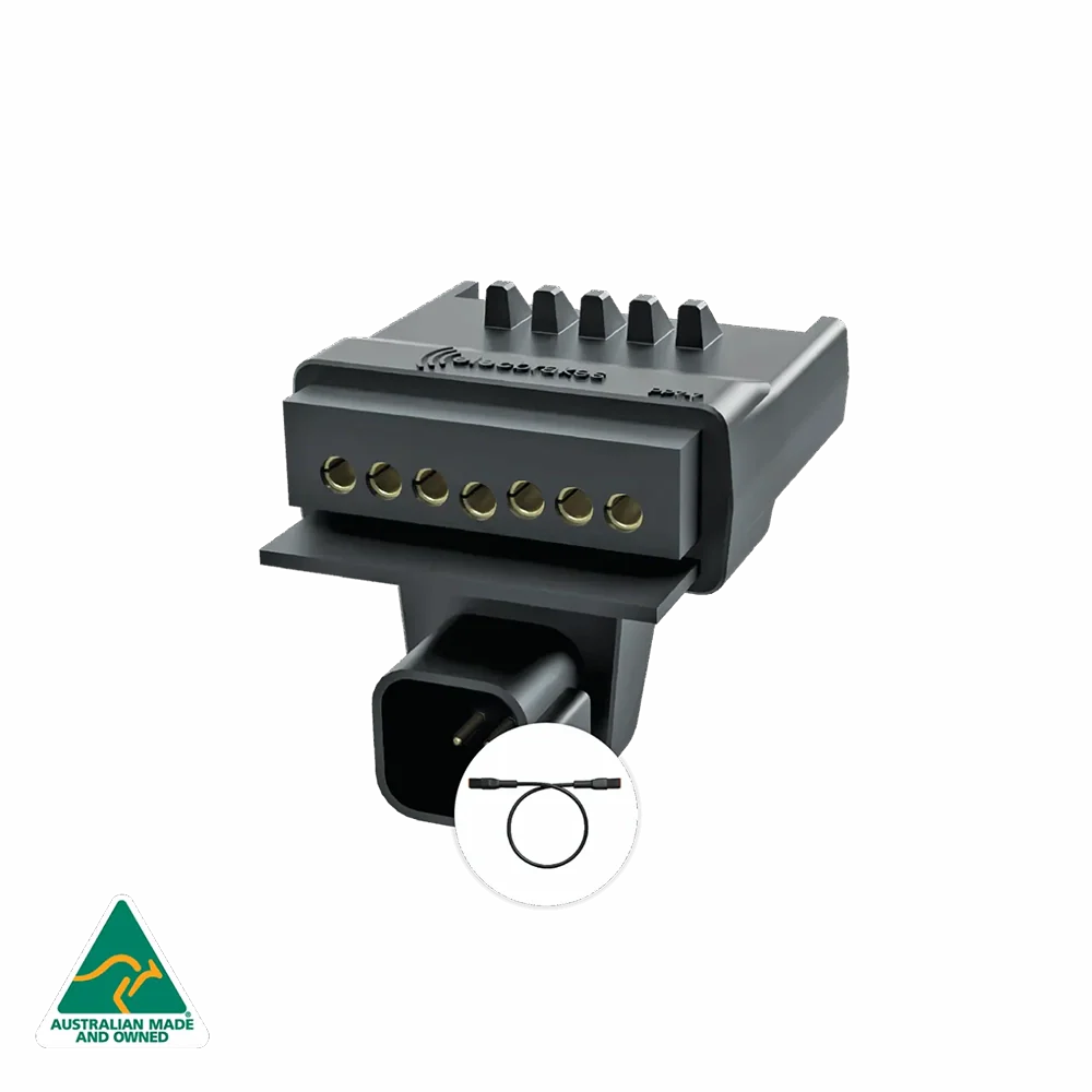 Elecbrakes PP7-7 elecConnect Adapter for 7 Pin Vehicle to 7 Pin Trailer