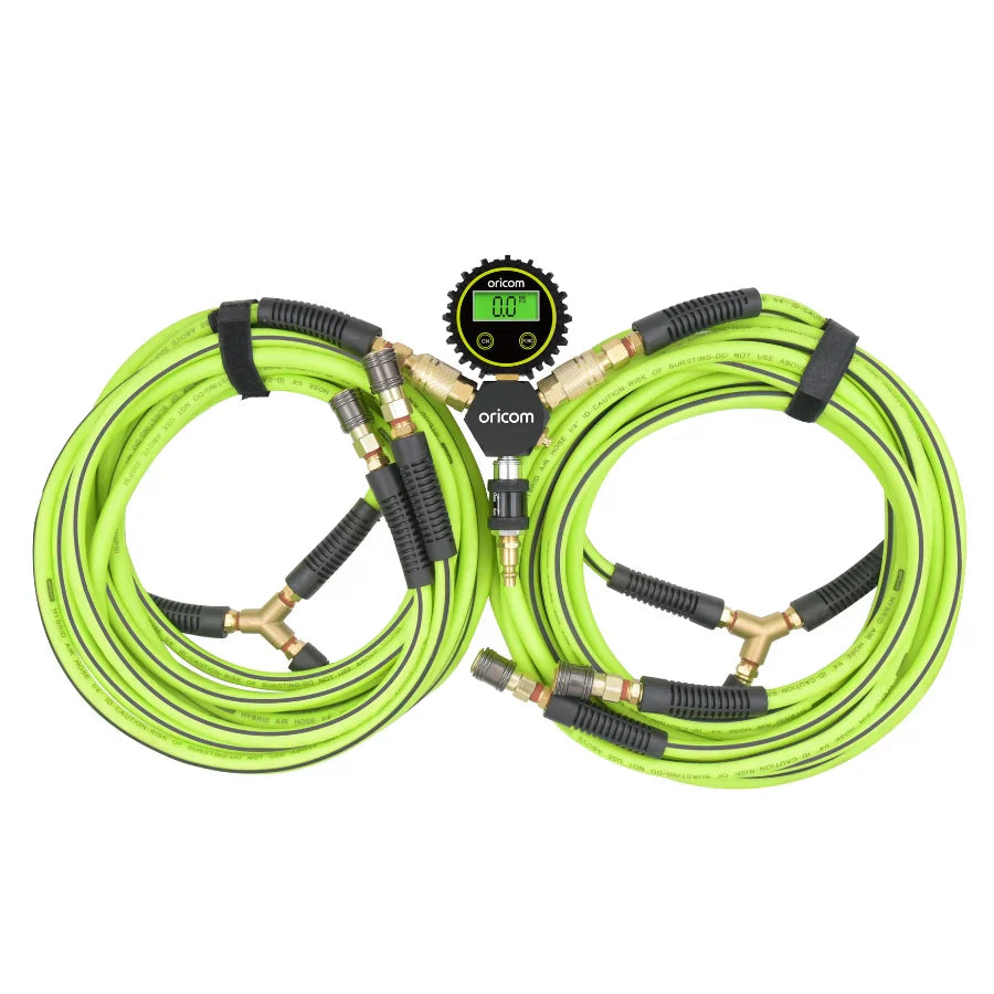 Oricom MTDI4 Tyre Deflator Quad Pack with Digital Display - MTDI4