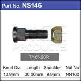 Nice Wheel Stud & Nut Set - NS146