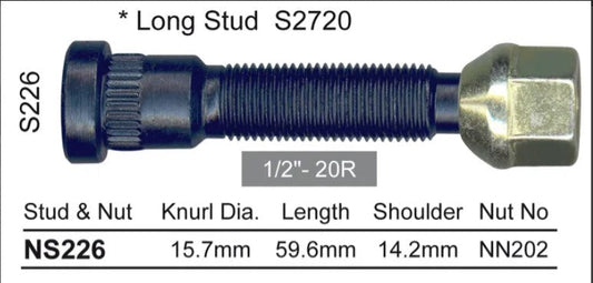Nice Wheel Stud & Nut Set - NS226