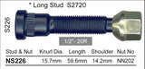Nice Wheel Stud & Nut Set - NS226