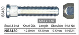 Nice Wheel Stud & Nut Set - NS3430