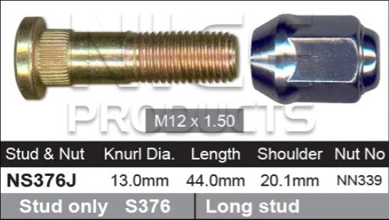 Nice Stud & Nut - NS376J