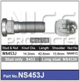 Nice Wheel Stud & Nut Set - NS453J