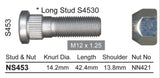 Nice Wheel Stud & Nut Set - NS453