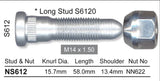 Nice Wheel Stud & Nut Set - NS612