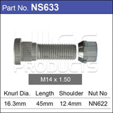 Nice Stud & Nut - NS633