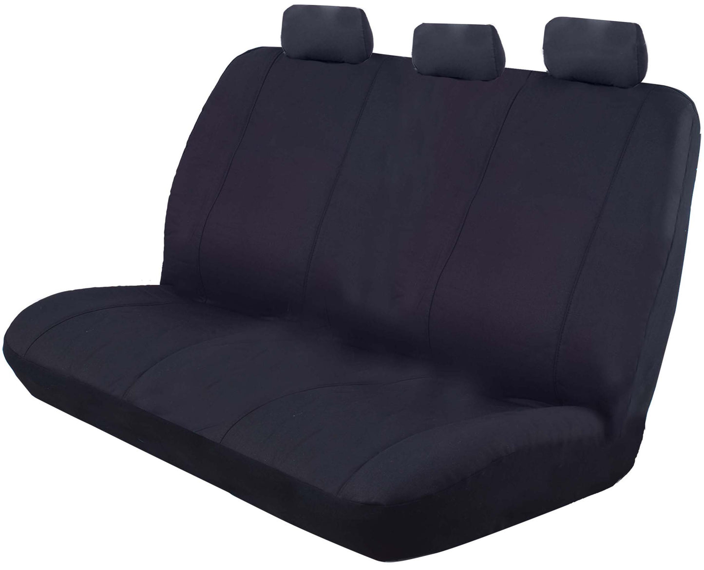 Ilana Car Seat Covers Outback Canvas Size 06H Universal Rear Black - OUT06HBLK (Bulky Item - Freight Applies)