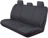Ilana Car Seat Covers Outback Canvas Size 06H Universal Rear Charcoal - OUT06HCHA (Bulky Item - Freight Applies)