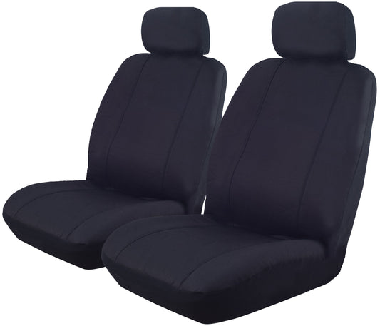 Ilana Car Seat Covers Outback Canvas Size 30 Universal Deploy Safe Black - OUT30DSBLK (Bulky Item - Freight Applies)