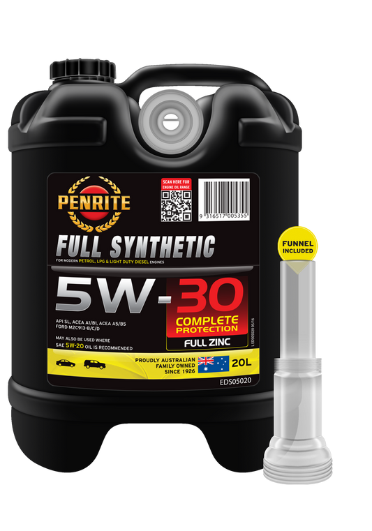 Penrite Full Synthetic Engine Oil 5w30 5W-30 20L EDS05020 (Pickup Only)