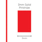 SAAS 3mm Pinstripe, Solid Red (10m) - 1103