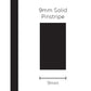 SAAS 9mm Pinstripe, Solid Black (10m) - 11301