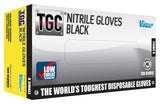 TGC Workgear Black Nitrile Gloves - 100pk - Extra Small - 160000
