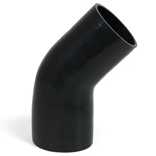 SAAS 45Deg 4 Ply Silicone Reducer 89mm x 102mm Black - SSH4589102