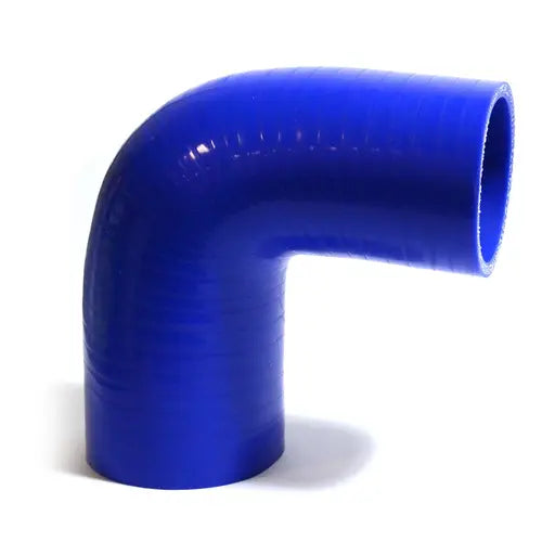 SAAS 90Deg 4 Ply Silicone Reducer 63mm x 76mm Blue - SSH906376E