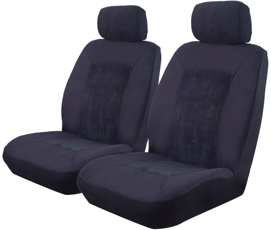 Ilana Charisma Seat Covers Universal 30Ds Black - CHA30DSBLK (Bulky Item - Freight Applies)