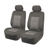 MyCar Universal Front Seat Covers Size 30/35 - Grey Premium - PMA3507