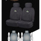 MyCar Trailblazer Universal 30/35 Front Canvas Seat Cover - Black - TRA3504 (Bulky Item - Freight Applies)