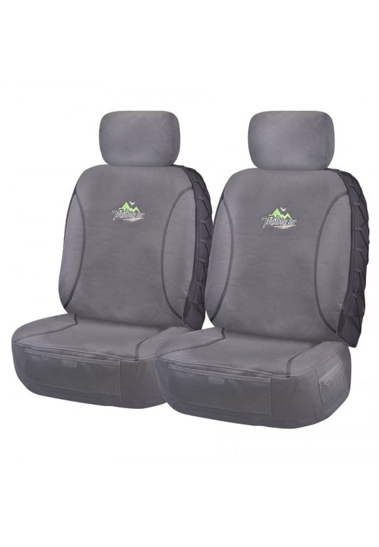 MyCar Trailblazer Universal 30/35 Front Seat Cover - Charcoal Canvas - TRA3508 (Bulky Item - Freight Applies)