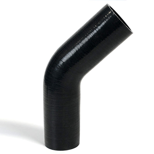 SAAS SSH455151 - 45 Degree 4 Ply Silicone Hose 51mm x 51mm Black