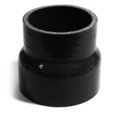 SAAS SSH637076 - Straight Silicone Reducer 70 x 63 x 76mm Black