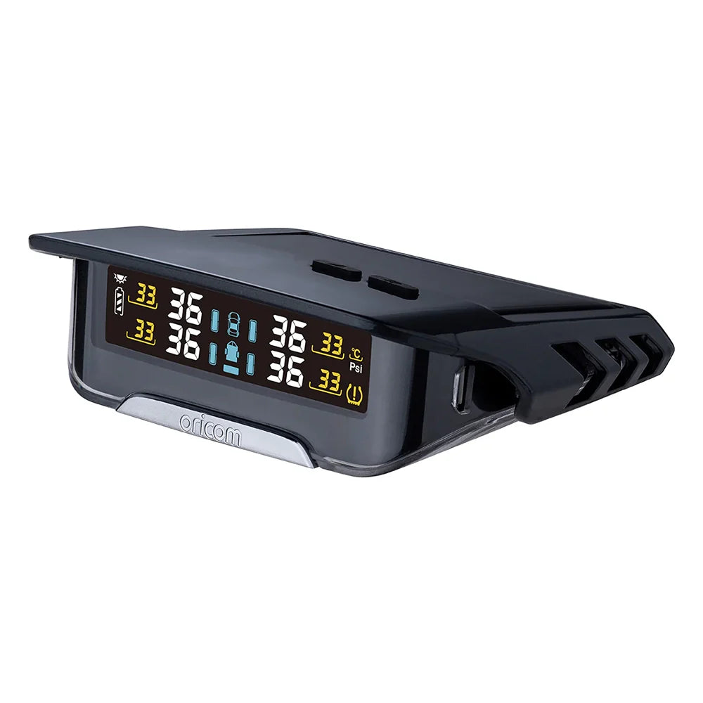 Oricom Tyre Pressure Monitoring System App with 8 Ext Sensors - TPMS10-8E