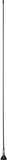 GME 1000mm AM and FM Fibreglass Antenna with Base, Lead and Plug - AEM3