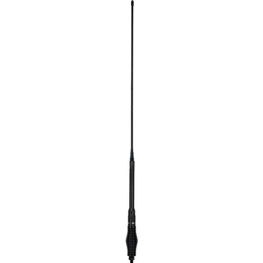 GME  AE4018BK1 970mm Elevated Feed Base, AS002B Spring, Fibreglass Colinear Antenna (6.6dBi Gain) - Black