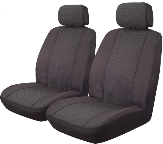 Ilana Car Seat Covers Venice Size 30 Universal Deploy Safe Black - VEN30DSBLK (Bulky Item - Freight Applies)
