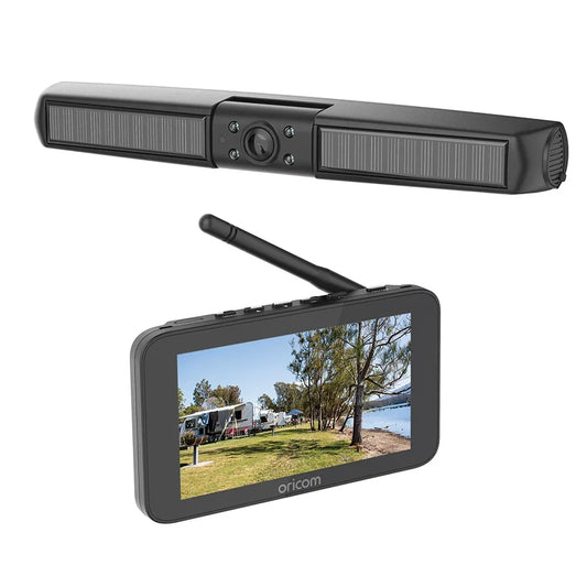 Oricom WRCSP Wireless Solar Reversing Camera with 5" Display