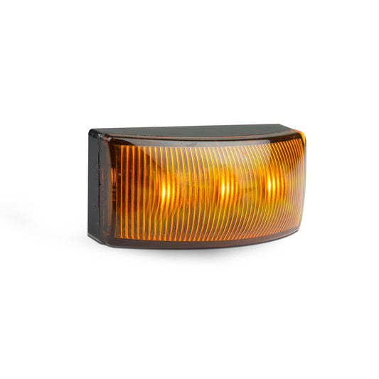 LED Autolamps 5025AMB LED Amber Side Marker/Side Direction/Front End Outline Lamp with 3M Double Sided Tape Mount