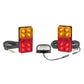 LED Autolamps H155BARLP2/6 Budget 6 Metre LED Trailer Lamp Kit with Reflex Reflector and Licence Plate Lamp (150 x 80 x 22mm) - Stop/Tail/Indicator