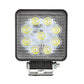 LED Autolamps FL1 LED High Powered Flood Lamp in Square Alloy Housing - 27 Watt Output