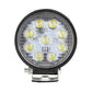 LED Autolamps FL2 LED High Powered Flood Lamp in Round Alloy Housing - 27 Watt Output