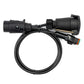 Elecbrakes A7LR-7LR Plug and Play Adapter Large Round 7 Pin To Large Round 7 Pin