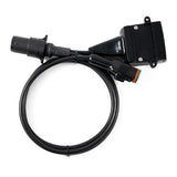 Elecbrakes A7SR-12 Plug and Play Adapter Small Round 7 Pin To Flat 12 Pin