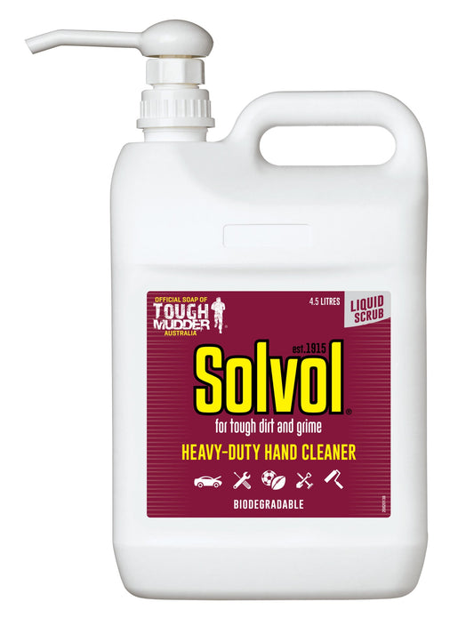Solvol Liquid Hand Cleaner 4.5L - 71026 (Bulky Item - Freight Applies)