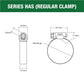 Tridon 14-27mm Screw Clamp (Twin Pack) - HAS010C